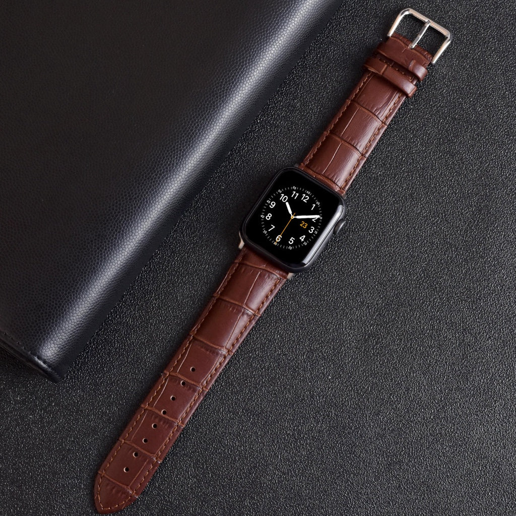 רצועה איכותית מעור לשעון אפל וואטץ - Leather Strap