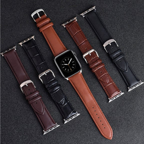 רצועה איכותית מעור לשעון אפל וואטץ - Leather Strap