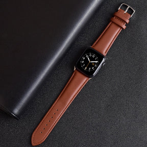 רצועה איכותית מעור לשעון אפל וואטץ - Leather Strap